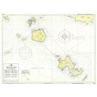Nisyros Island to Tilos Nautical Chart
