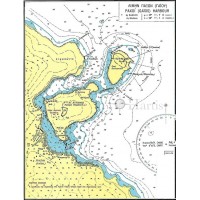 Paxoi Island Bays and Harbour Nautical Chart