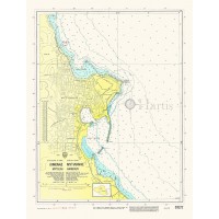 Mytilini Harbour (Lesvos Island) Nautical Chart
