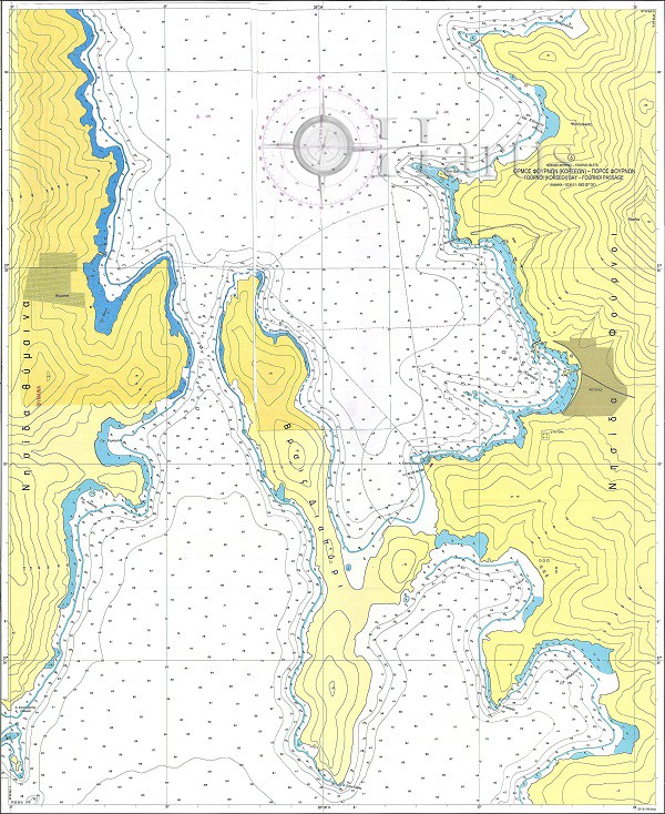 HARTIS - Bays and Port of Ikaria Island and Fournoi Islet Nautical Chart