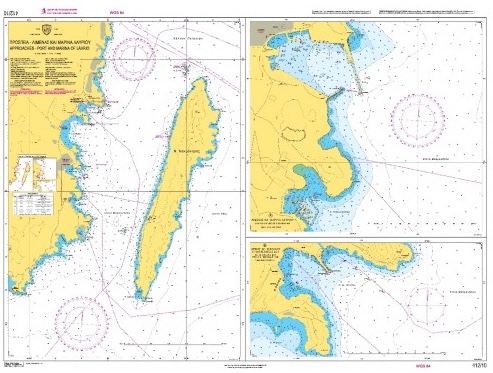 Approaches – Harbour and Marina of Lavrio Nautical Chart