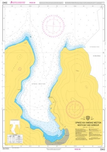 Mesta Bay and Harbour (Chios Island) Nautical Chart