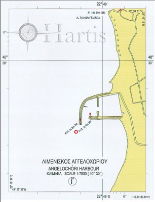 Thermaikos Gulf - Thessaloniki Port Nautical Chart