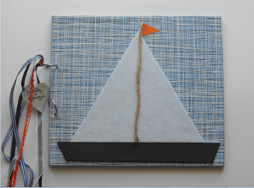 Photo Album White Boat