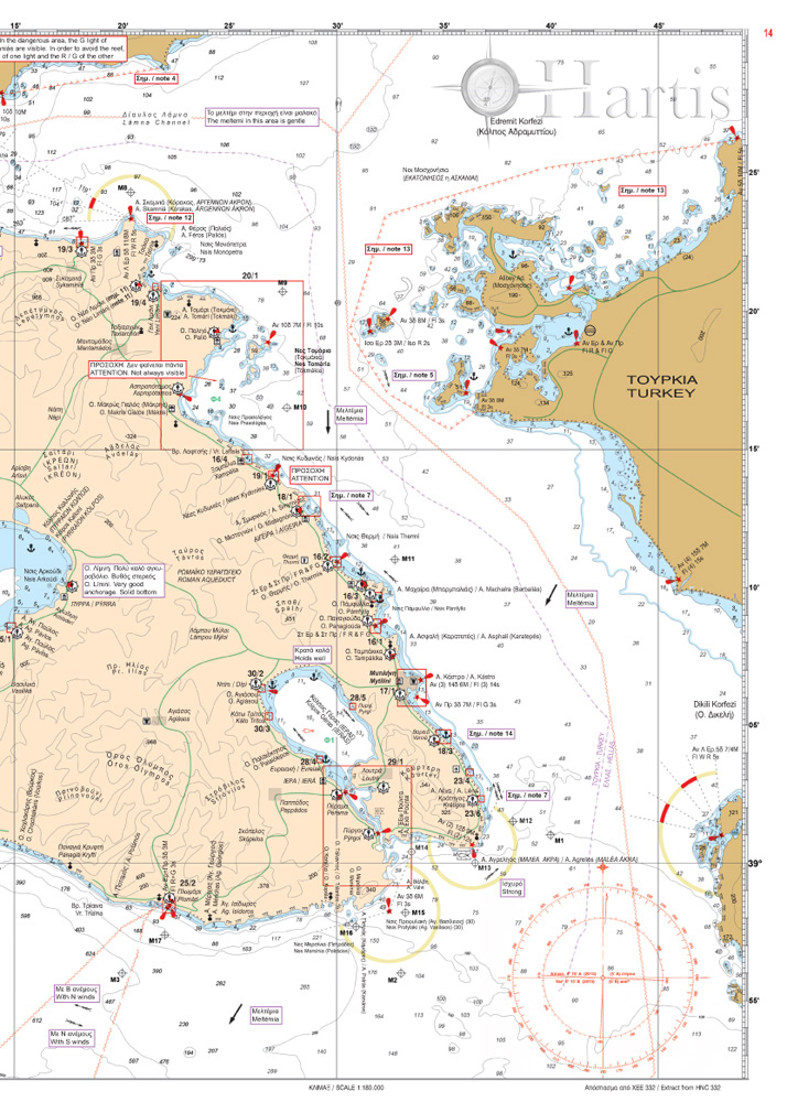 Ελλάς, Θαλασσινός Οδηγός Τόμος 4 - Ανατολικό Αιγαίο, Δωδεκάνησα